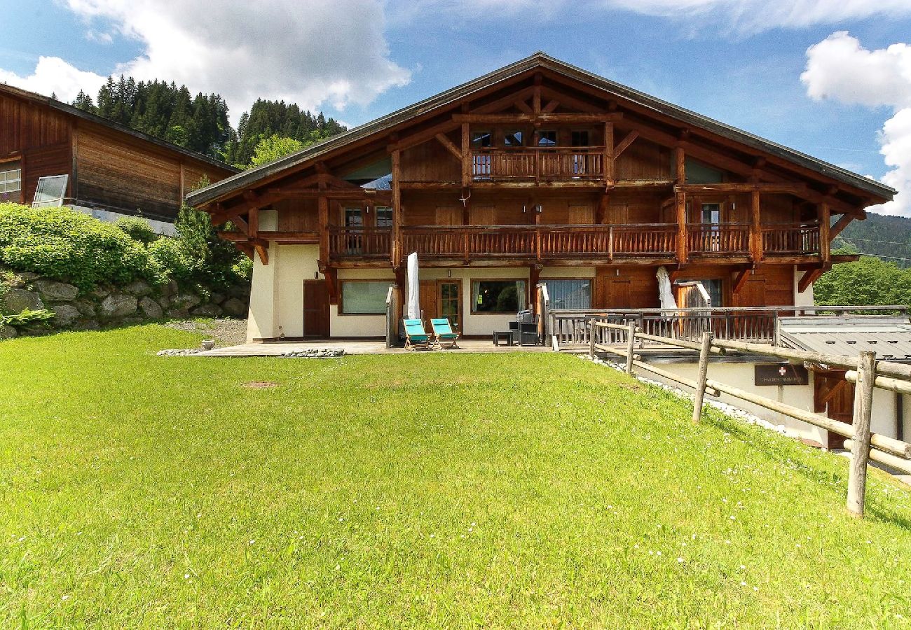 Appartement à Les Houches - Maison Neuve 1 - Ski aux pieds - Vue Mt-Blanc