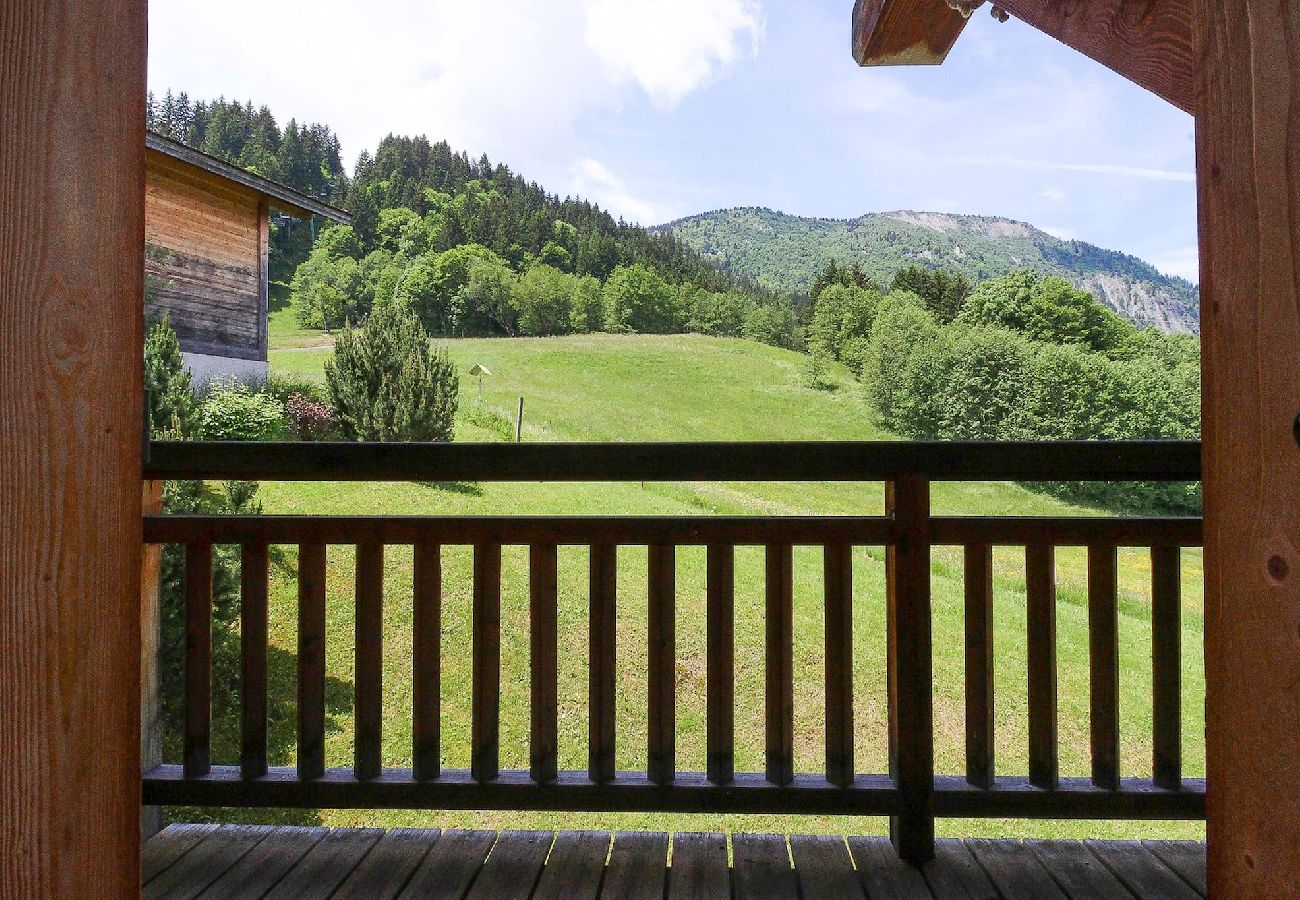 Appartement à Les Houches - Maison Neuve 1 - Ski aux pieds - Vue Mt-Blanc