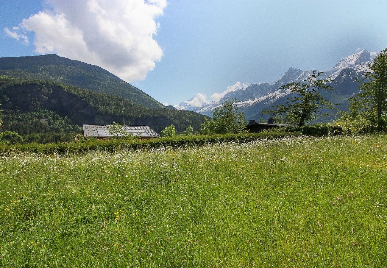 Chalet à Les Houches - Chalet des Chavants -Grand jardin- vue Mt-Blanc