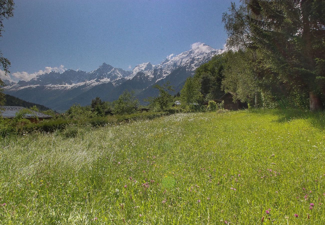 Chalet à Les Houches - Chalet des Chavants -Grand jardin- vue Mt-Blanc