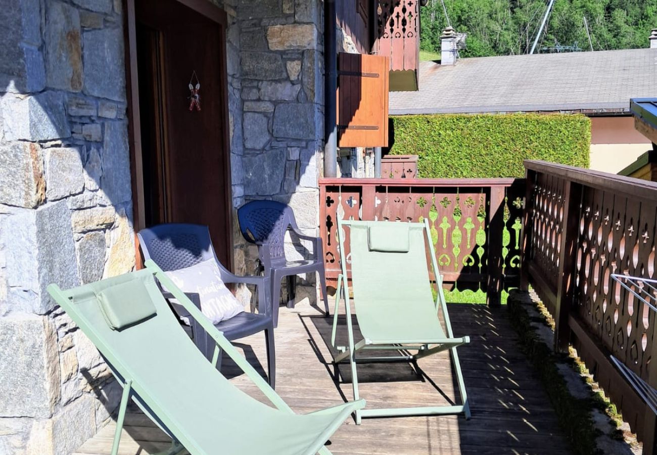 Appartement à Les Houches - Bellevue - Grande terrasse privée- Vues