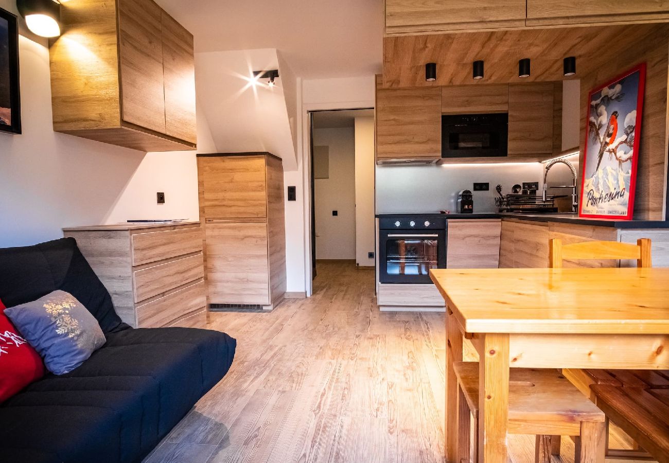 Appartement à Les Houches - Kinabalu - Rénové & Vue Mont-Blanc