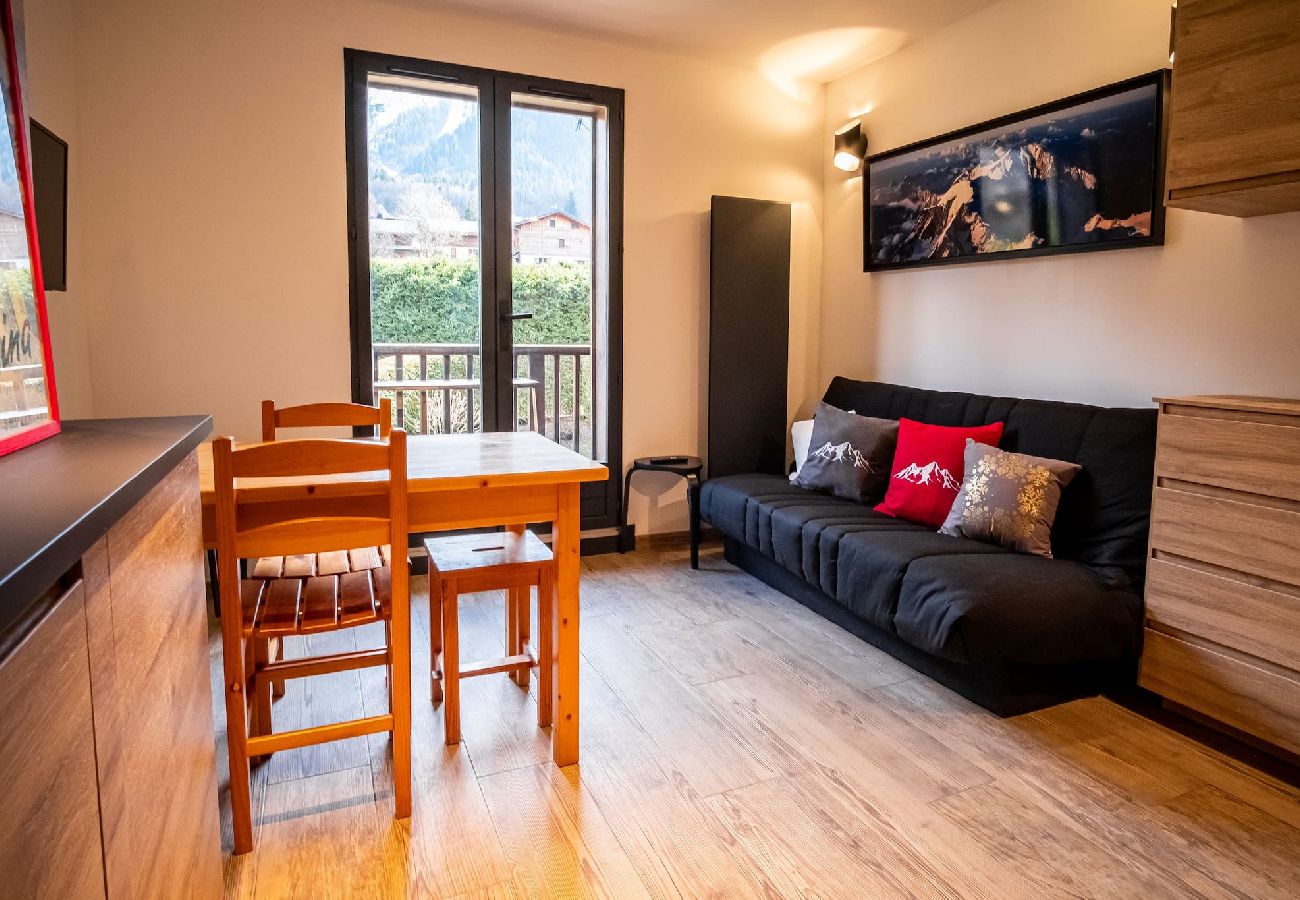 Appartement à Les Houches - Kinabalu - Rénové & Vue Mont-Blanc