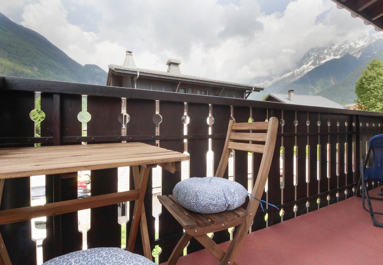 Appartement à Les Houches - La Griaz - Vue Mont-Blanc - Cosy et Calme