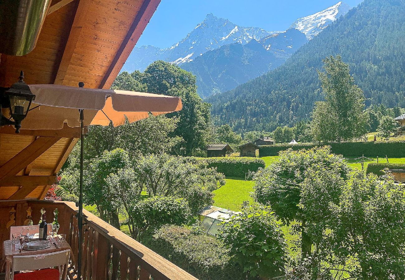 Appartement à Les Houches - Vue Mont-Blanc - Calme - Yoga