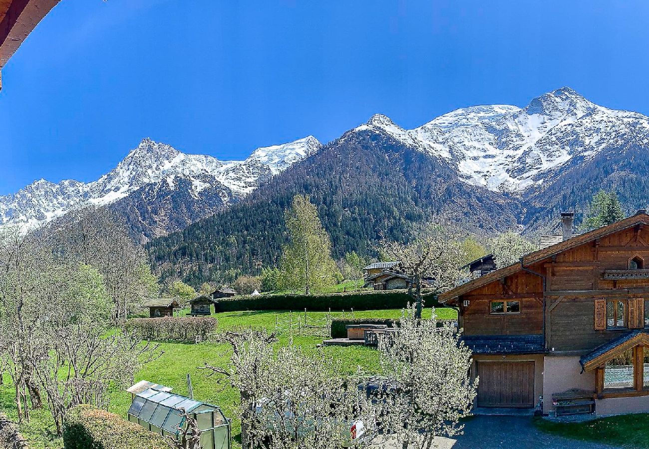 Appartement à Les Houches - Vue Mont-Blanc - Calme - Yoga