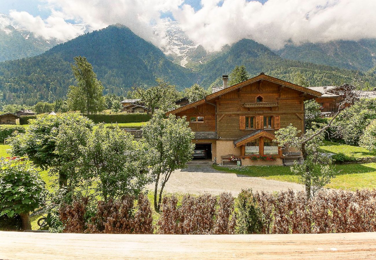 Appartement à Les Houches - Vue Mont-Blanc - Calme - Yoga