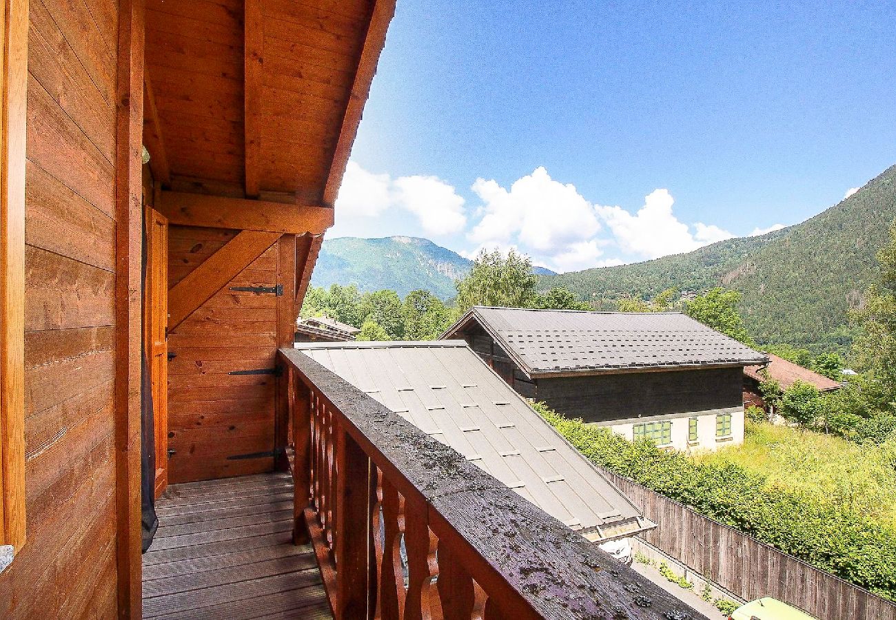 Appartement à Les Houches - Vue Mont-Blanc - Calme - Yoga