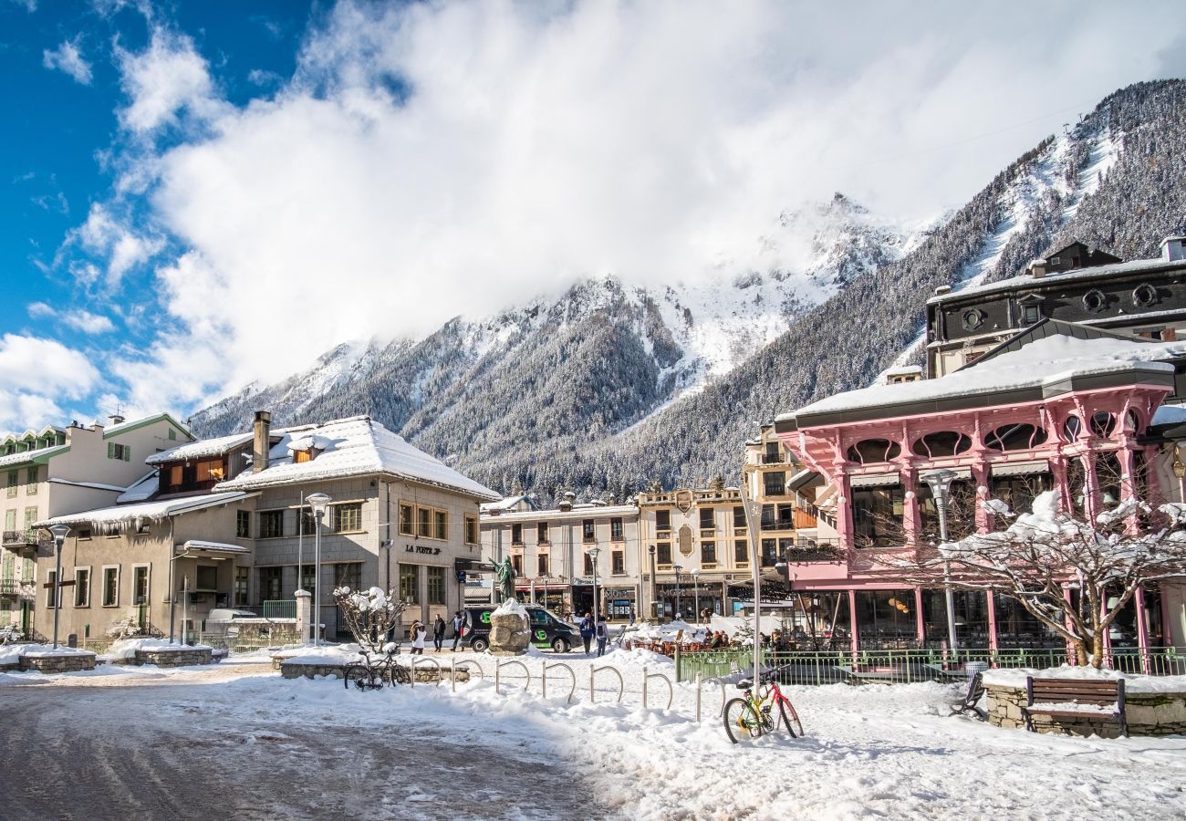 Appartement à Chamonix-Mont-Blanc - Chamone- Moderne - Hypercentre - Vue