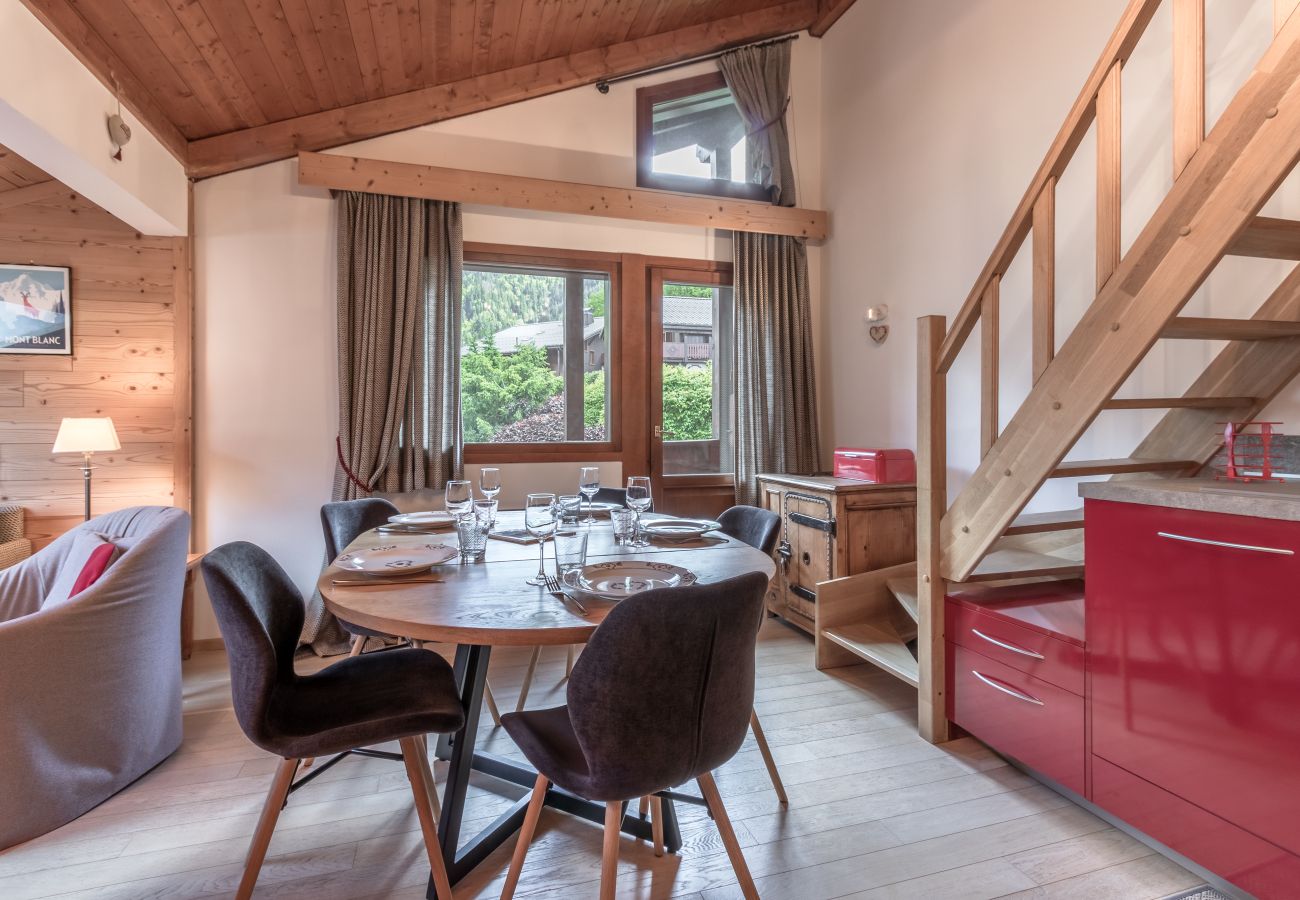 Appartement à Les Houches - Grand Balcon 3 - Calme - Vues - Cosy