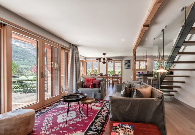 Chalet à Chamonix-Mont-Blanc - Chalet Moussoux – Vue Mont-Blanc, Jardin, Hammam Chalet à Chamonix-Mont-Blanc - Chalet Moussoux – Vue Mont-Blanc, Jardin, Hammam