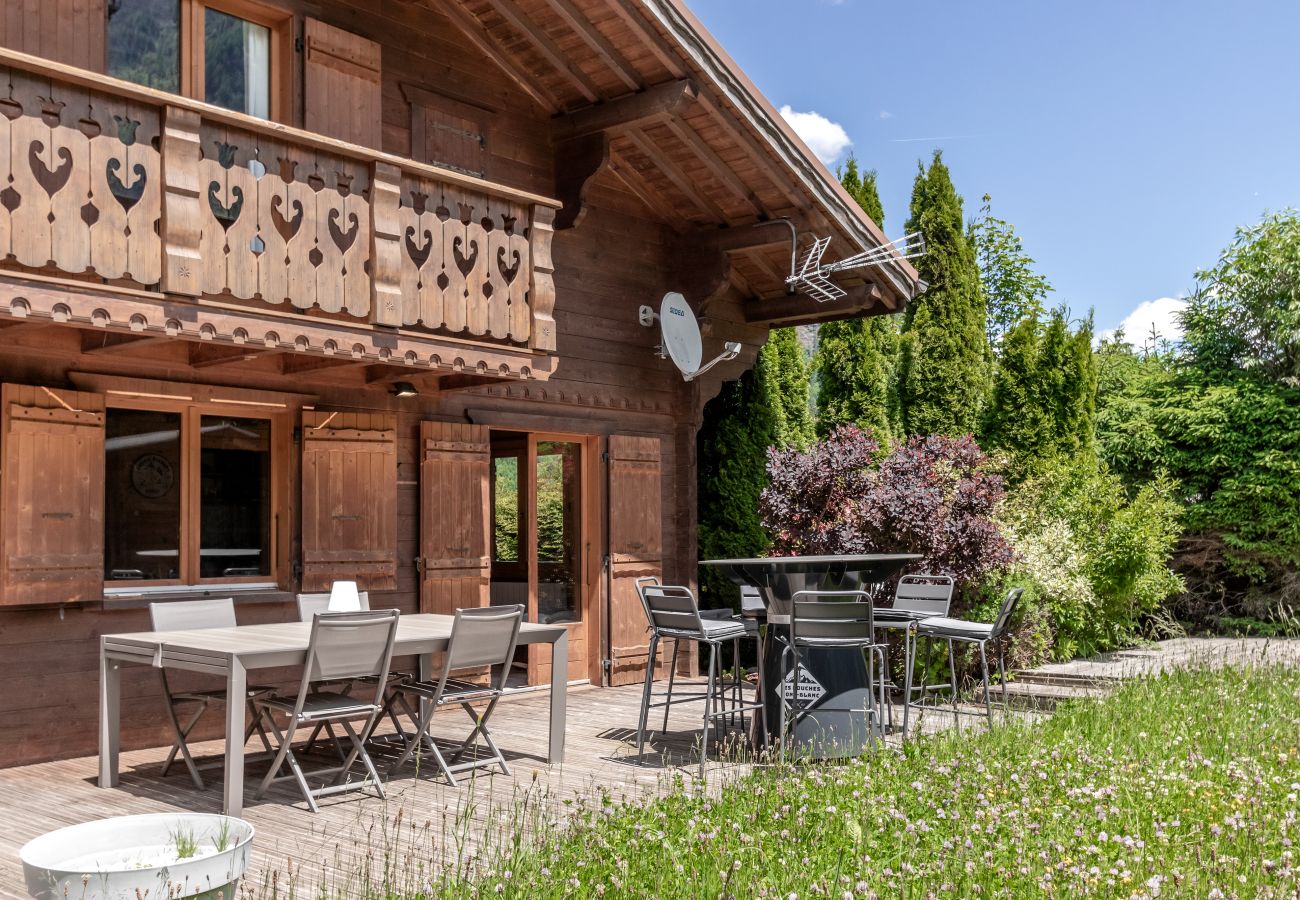 Chalet à Les Houches - Balcon De l'Europe - Jacuzzi privé - Jardin vue Mo