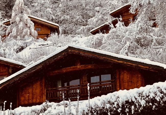 Chalet à Saint-Gervais-les-Bains - Chalet Hygge - Piscine - Calme