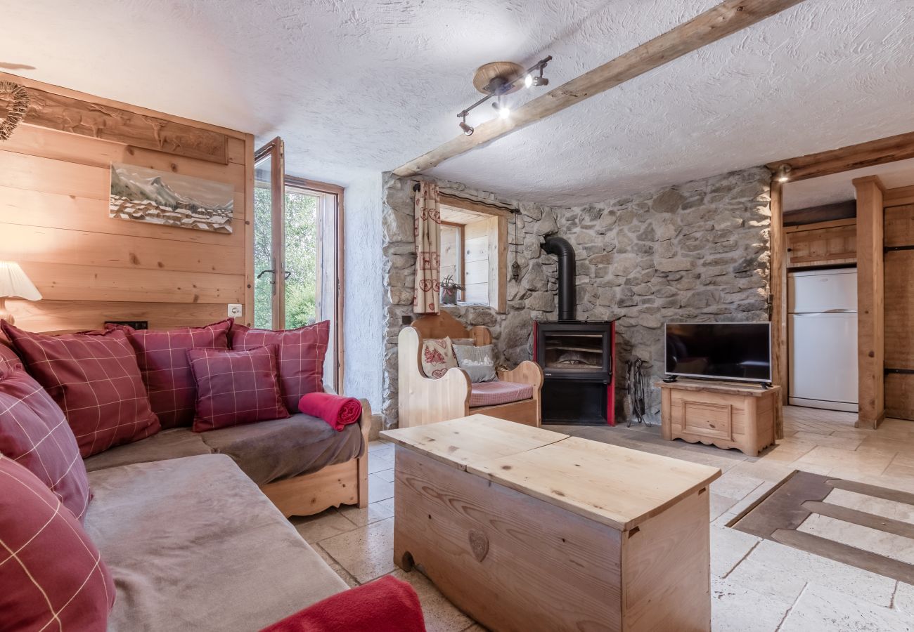 Appartement à Saint-Gervais-les-Bains - Le Gite - 20 pax - Calme - Vue montagne