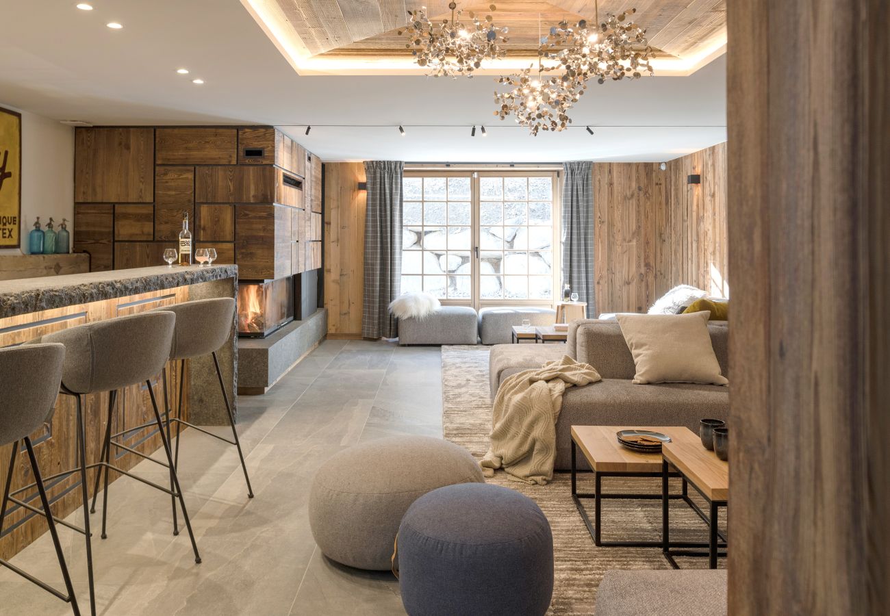 Chalet à Saint-Gervais-les-Bains - Chalet Remy - Chalet de luxe privé - Vues à 360°