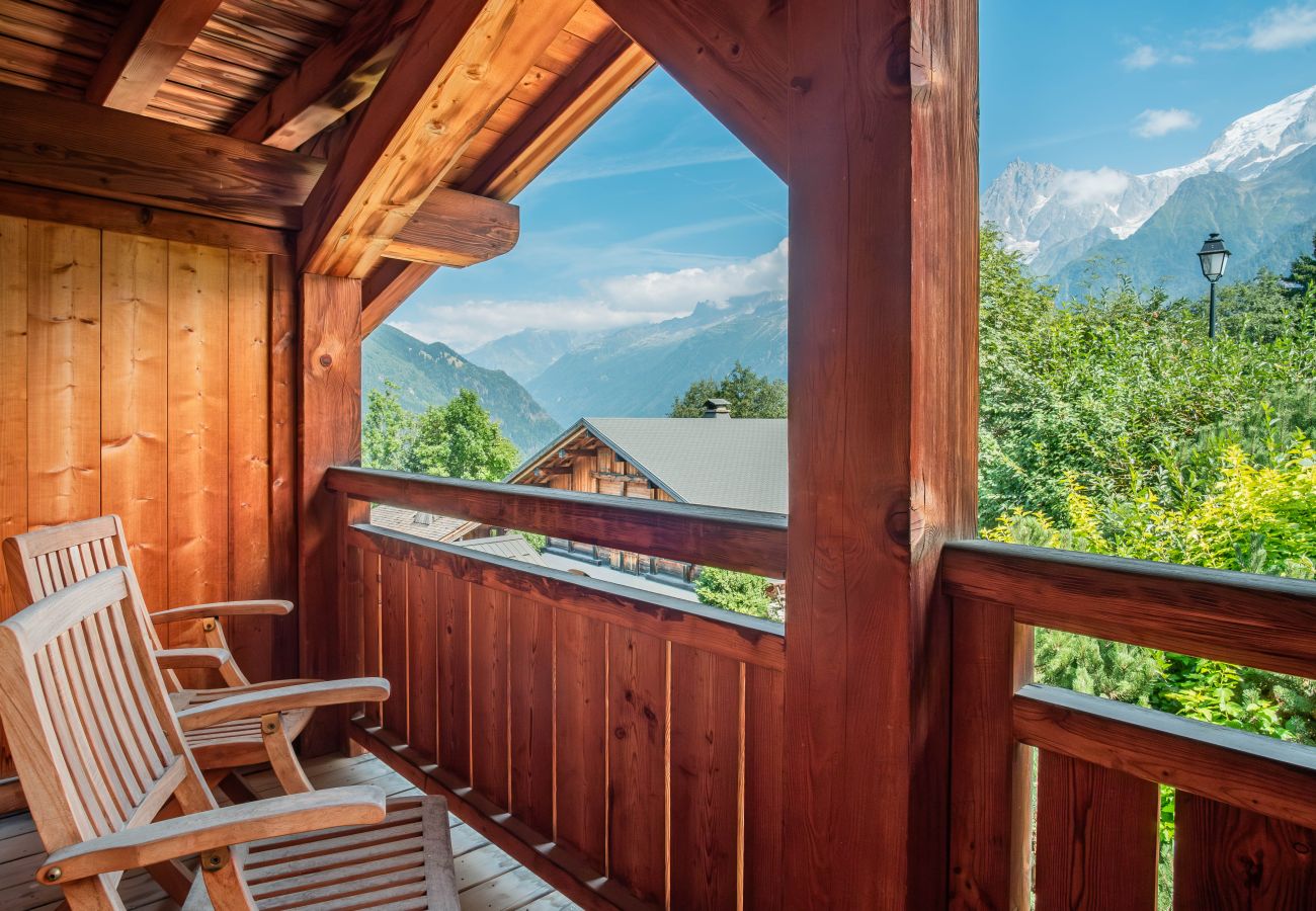 Appartement à Les Houches - Maison Neuve 3 - Sauna - Téléphérique - Mont-Blanc