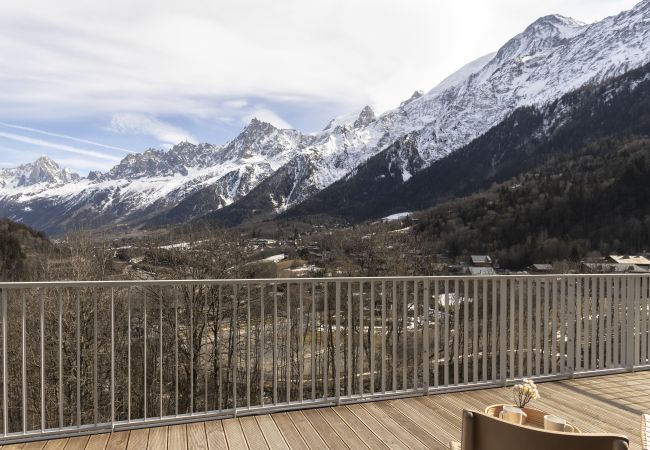 Appartement à Les Houches - Apartment Léo -Espace bien-être -Piscine
