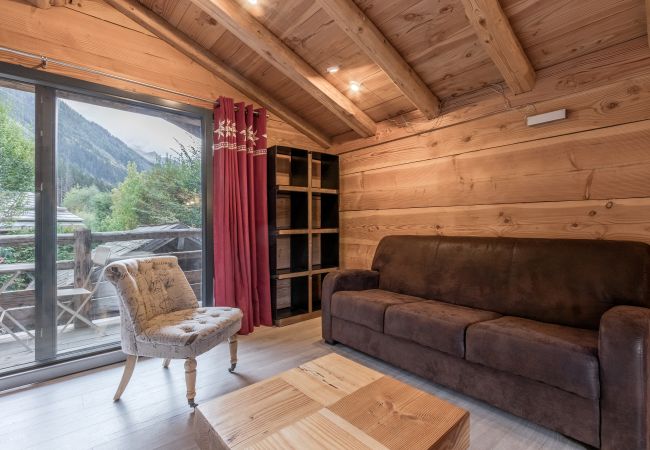 Appartement à Chamonix-Mont-Blanc - Le Grand Champs - Terrasse avec vue Mt.Blanc Appartement à Chamonix-Mont-Blanc - Le Grand Champs - Terrasse avec vue Mt.Blanc
