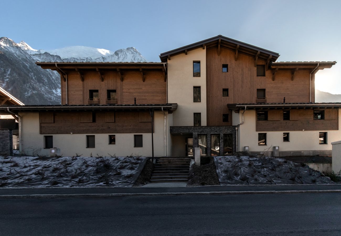 Appartement à Les Houches - Les Cosmiques - Grande terrasse - Vue Mt.Blanc