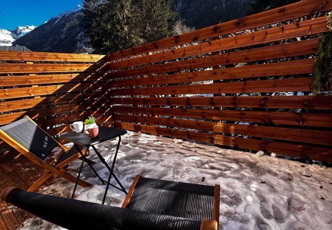 Appartement à Chamonix-Mont-Blanc - Jonquille 2 - Centre - Terrasse Privée - Vues Appartement à Chamonix-Mont-Blanc - Jonquille 2 - Centre - Terrasse Privée - Vues