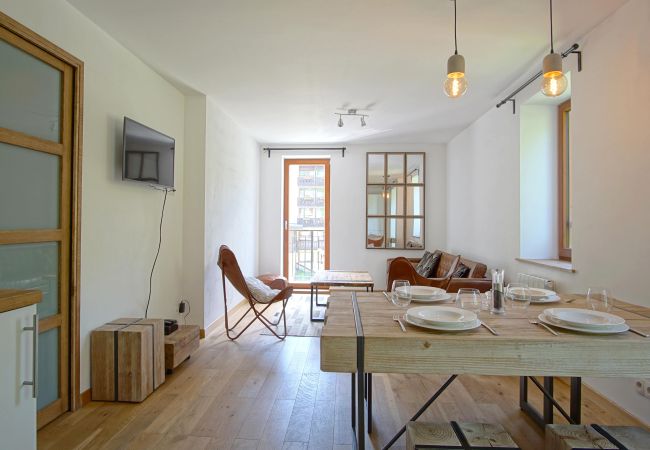 Appartement à Les Houches - La Terrasse - Balcon - Vues Appartement à Les Houches - La Terrasse - Balcon - Vues