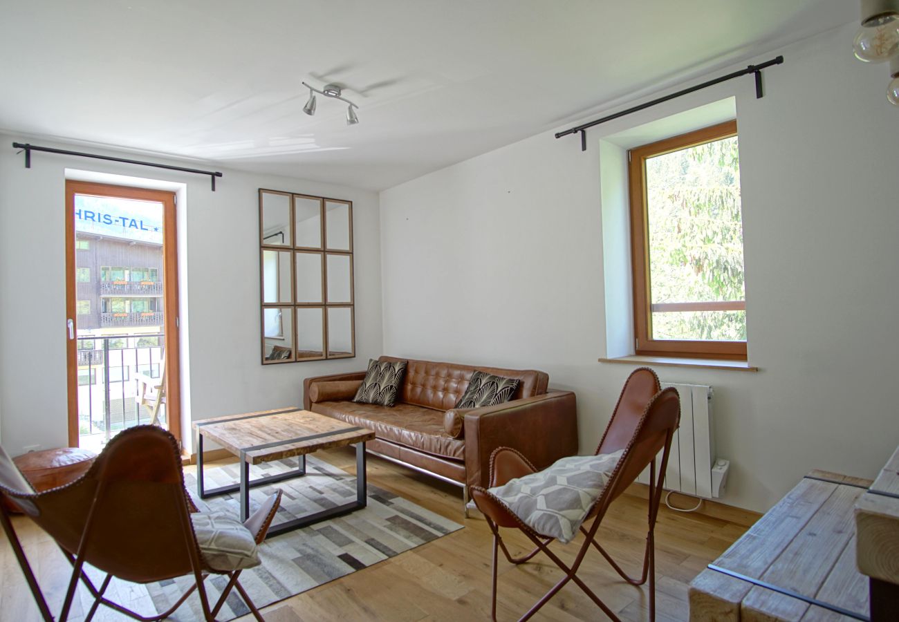 Appartement à Les Houches - La Terrasse - Balcon - Vues