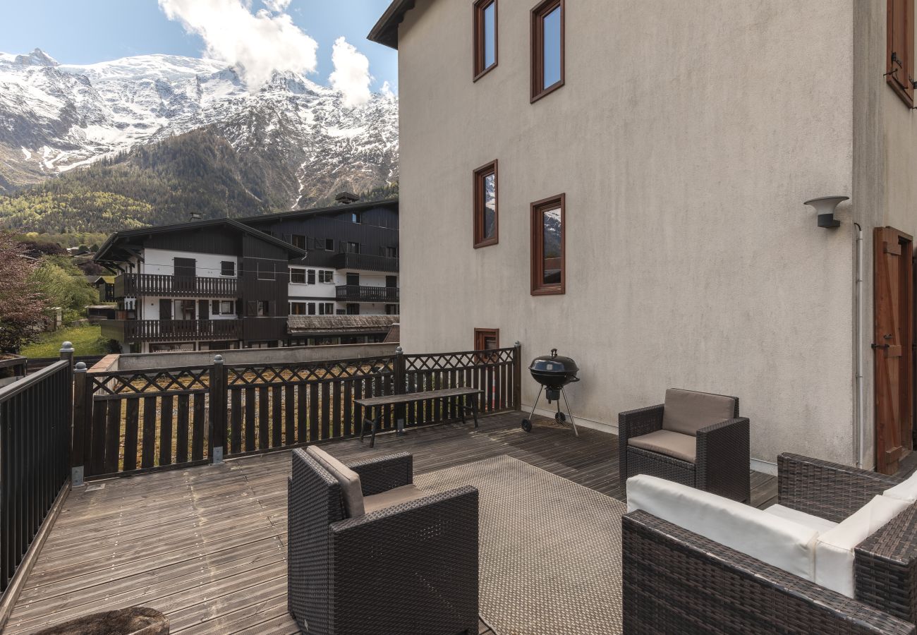 Appartement à Les Houches - La Terrasse- Panoramique- Familial-Près des pistes