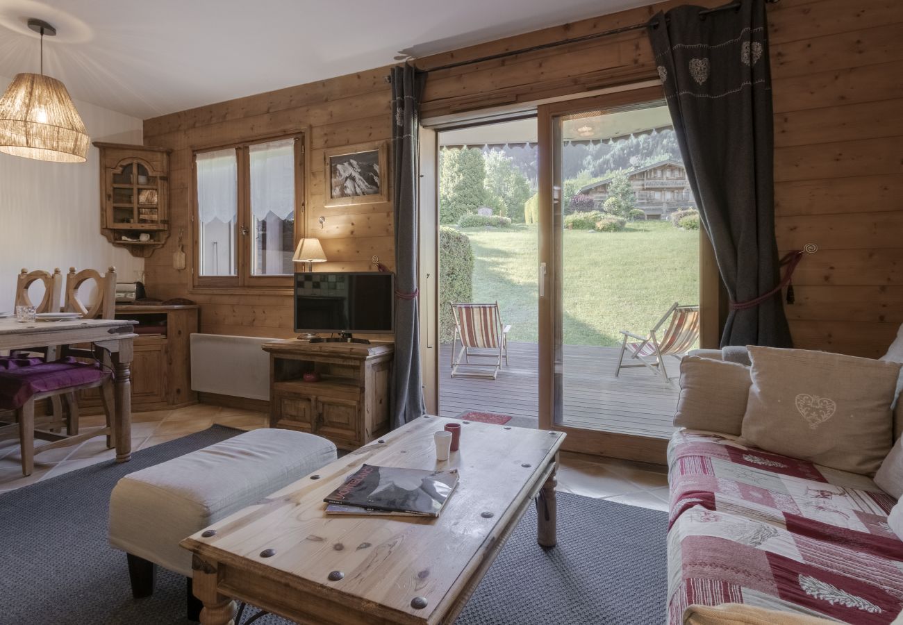Appartement à Les Houches - Grande Jorasses 2 - Ski - Terrasse - Vue Montagne