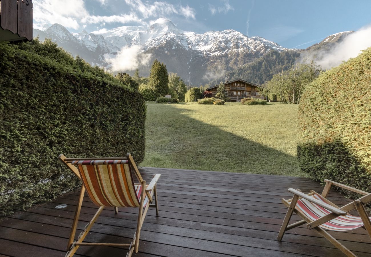 Appartement à Les Houches - Grande Jorasses 2 - Ski - Terrasse - Vue Montagne