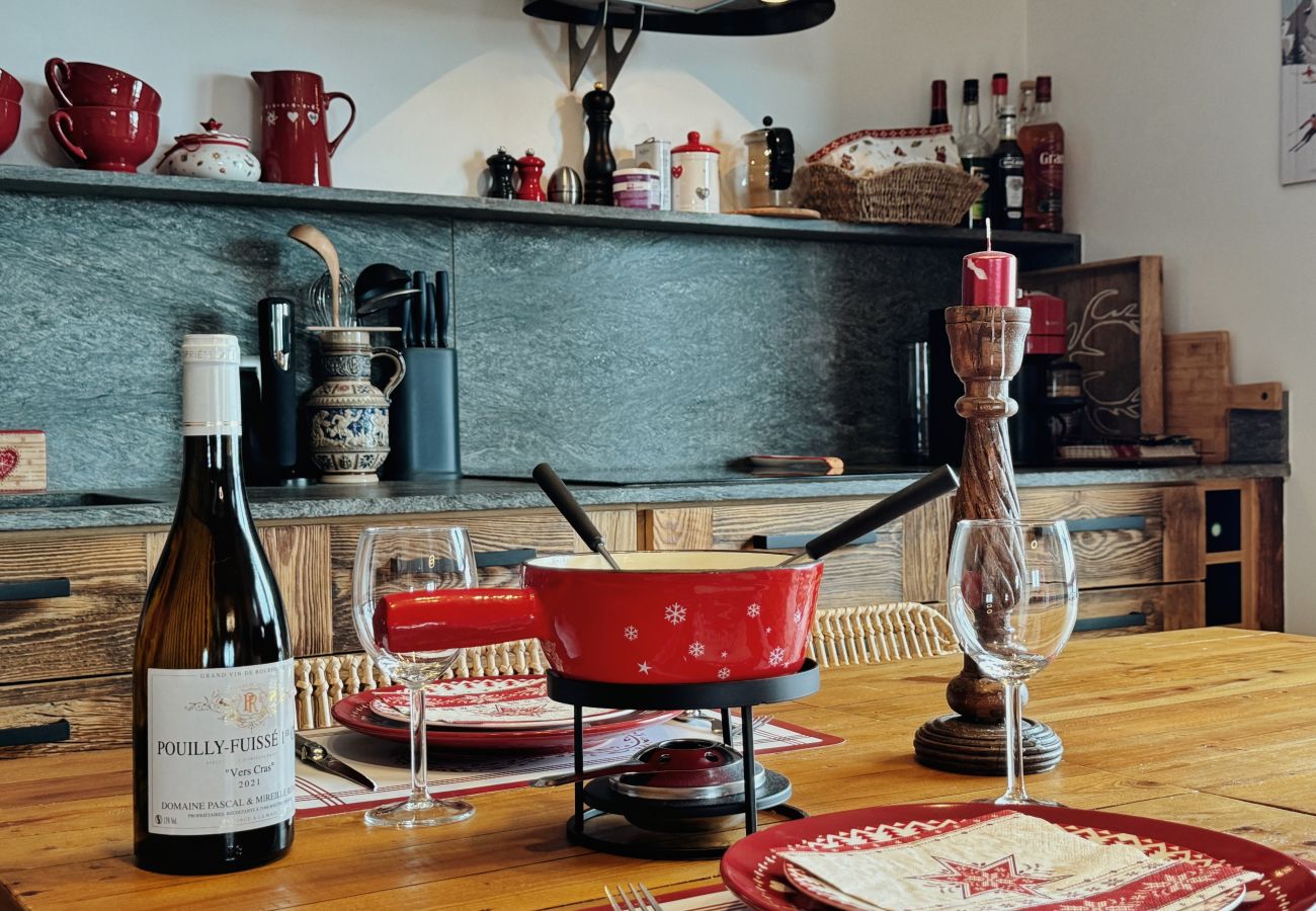 Appartement à Megève - Les Mésanges – Vue & Charme au cœur de Megève