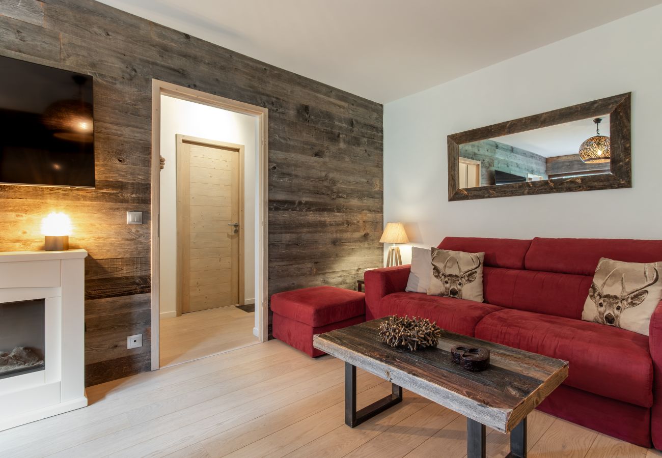 Appartement à Megève - Red Touch - Balcon vue et confort en famille