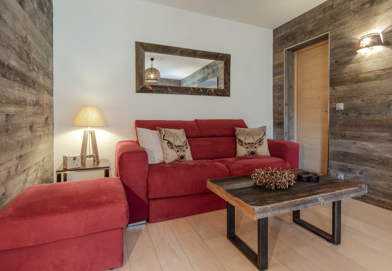 Appartement à Megève - Red Touch - Balcon vue et confort en famille