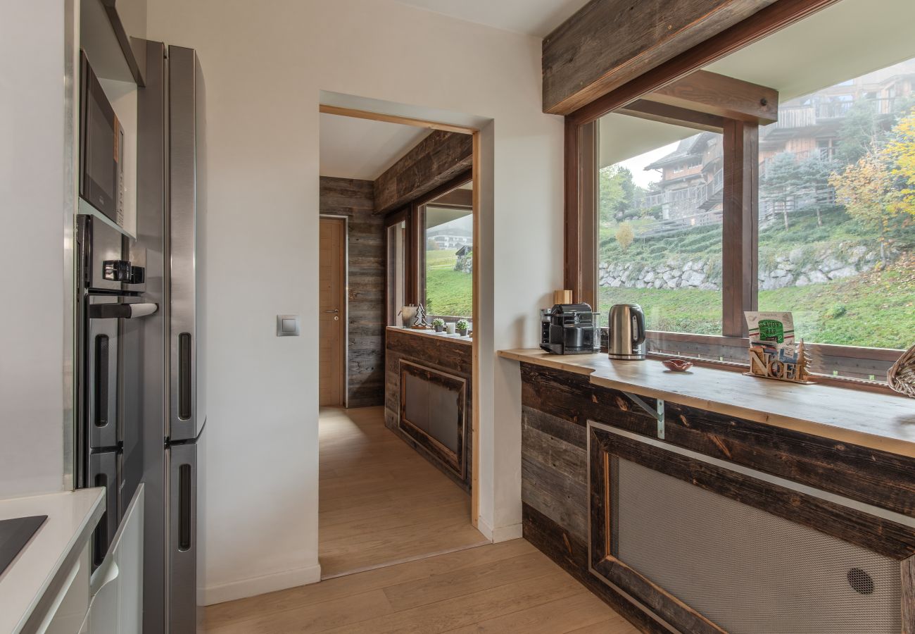 Appartement à Megève - Red Touch - Balcon vue et confort en famille