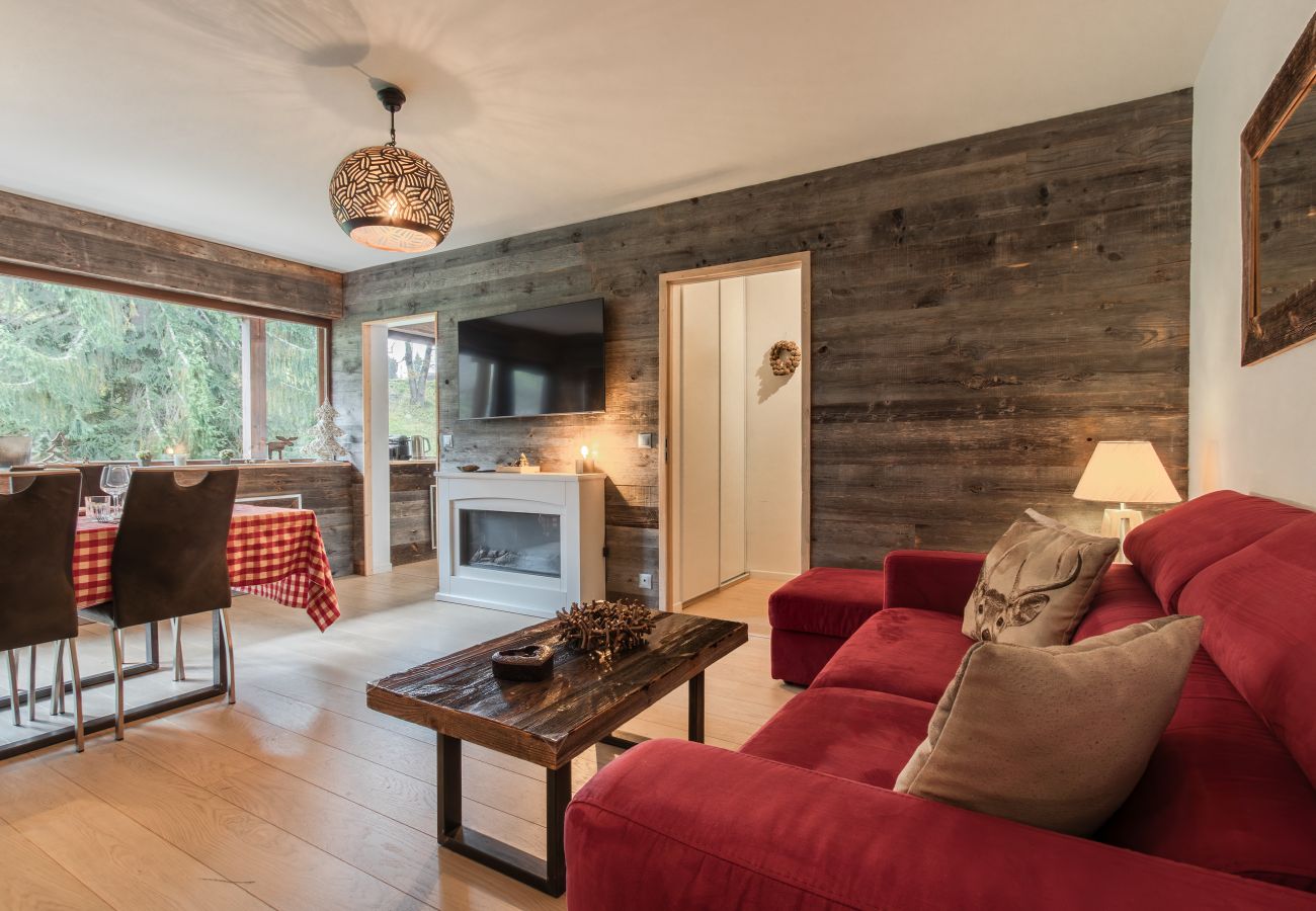 Appartement à Megève - Red Touch - Balcon vue et confort en famille