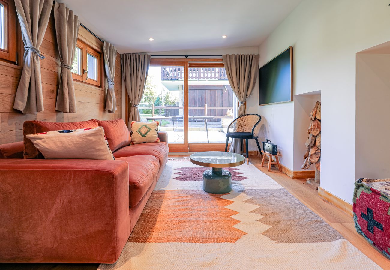 Appartement à Megève - Chalet Cocoon jardin privé au cœur de Megève