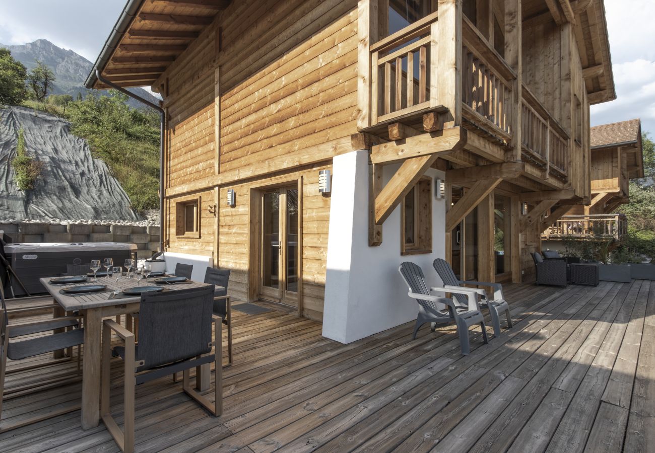 Chalet à Passy - Chalet Alpea - Jacuzzi -Vue montagne -Neuf