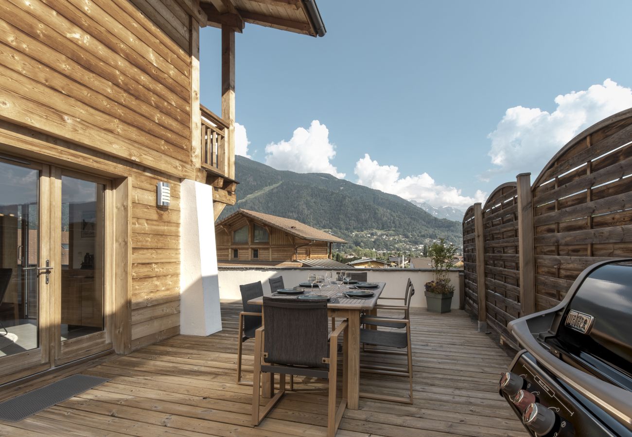 Chalet à Passy - Chalet Alpea - Jacuzzi -Vue montagne -Neuf
