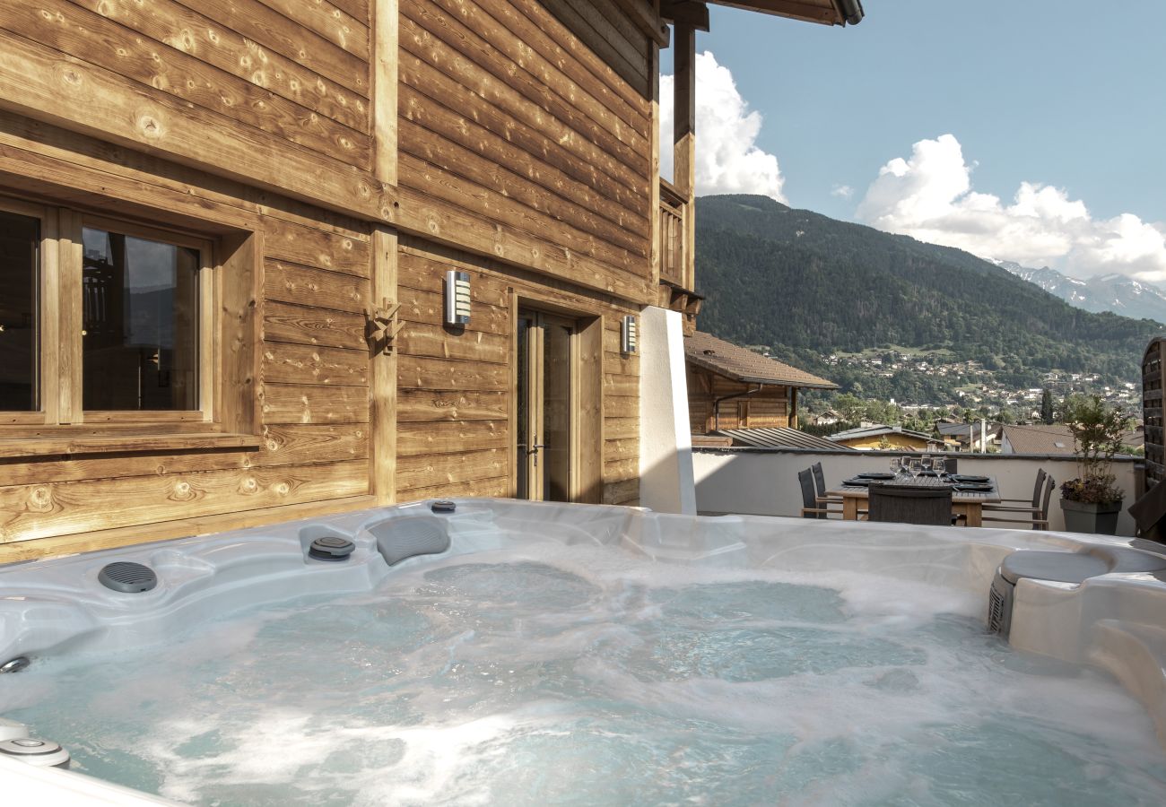 Chalet à Passy - Chalet Alpea - Jacuzzi -Vue montagne -Neuf