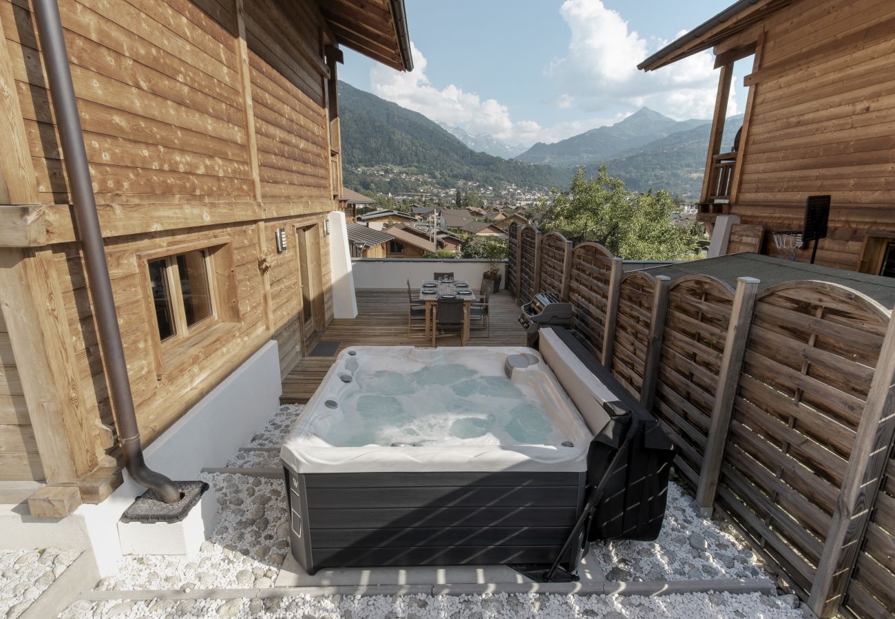 Chalet à Passy - Chalet Alpea - Jacuzzi -Vue montagne -Neuf