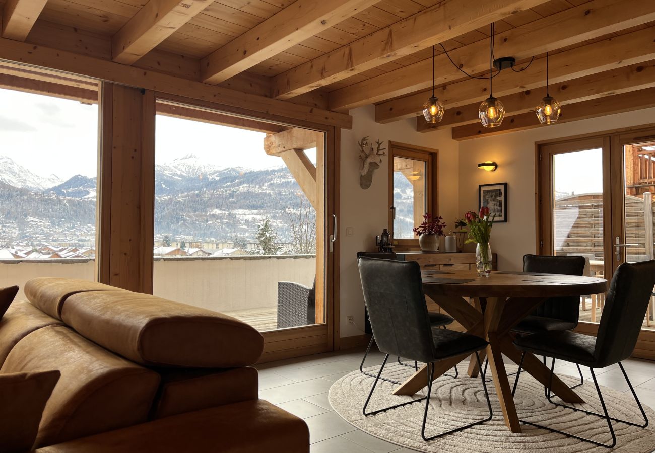 Chalet à Passy - Chalet Alpea - Jacuzzi -Vue montagne -Neuf