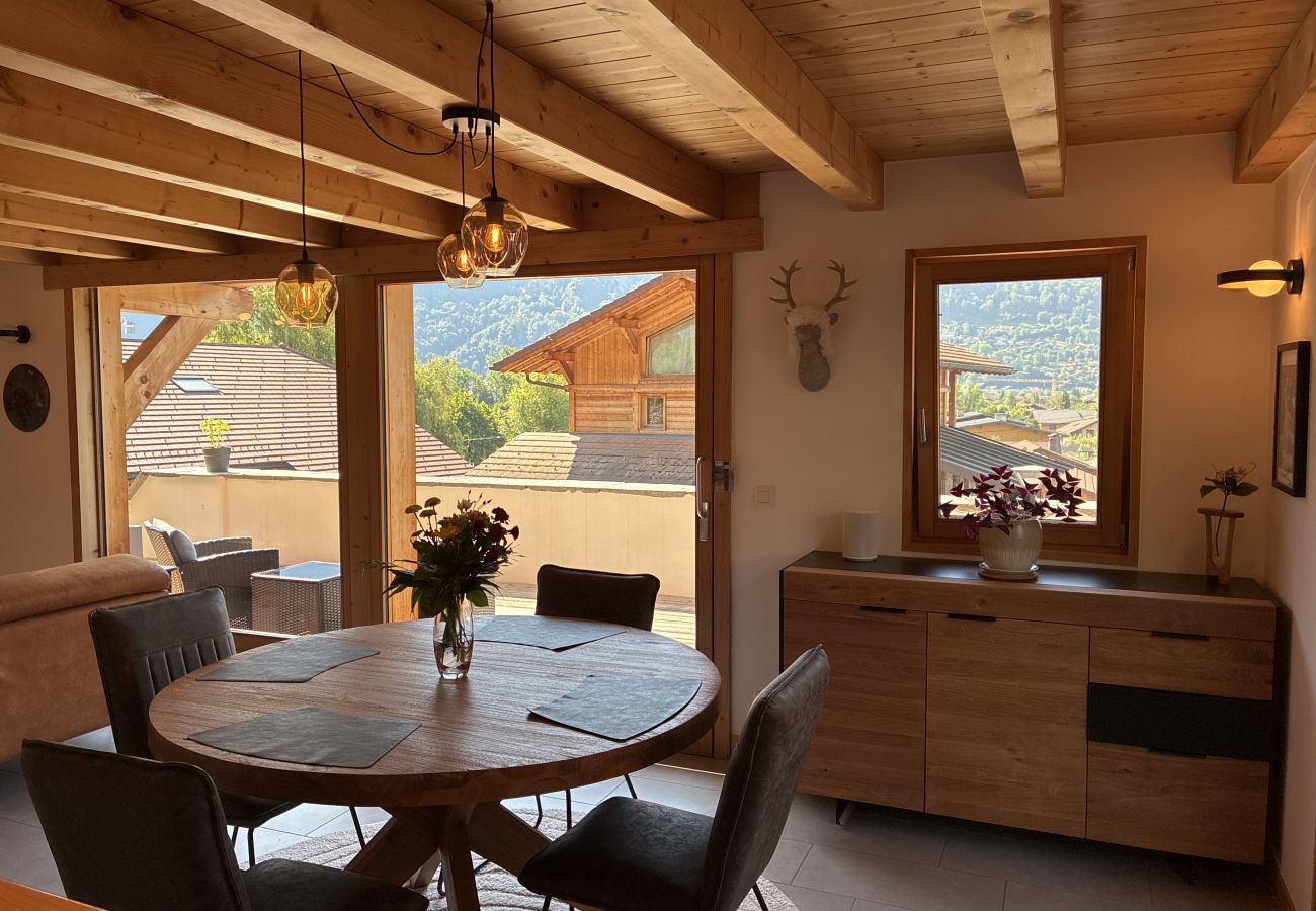 Chalet à Passy - Chalet Alpea - Jacuzzi -Vue montagne -Neuf