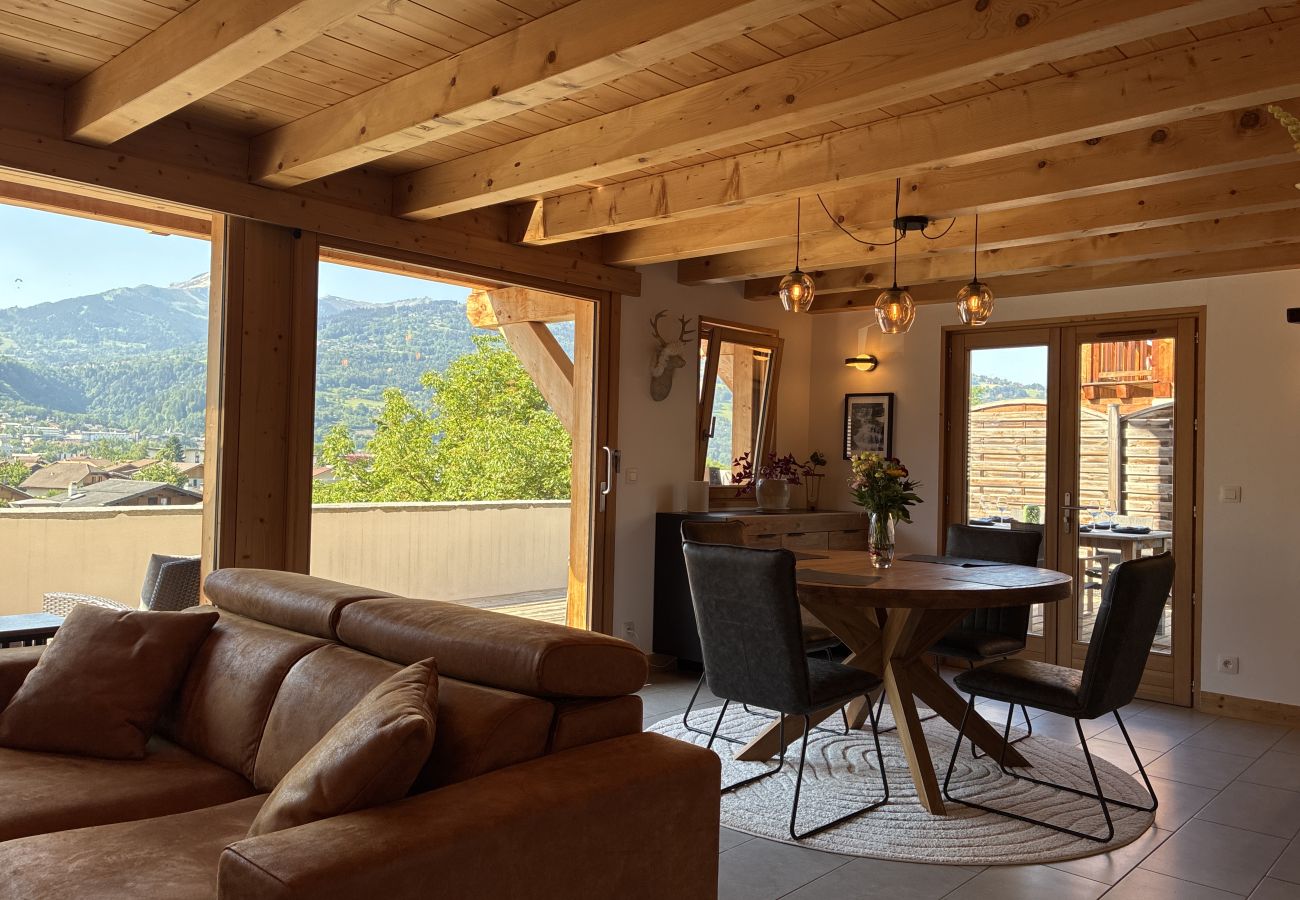 Chalet à Passy - Chalet Alpea - Jacuzzi -Vue montagne -Neuf