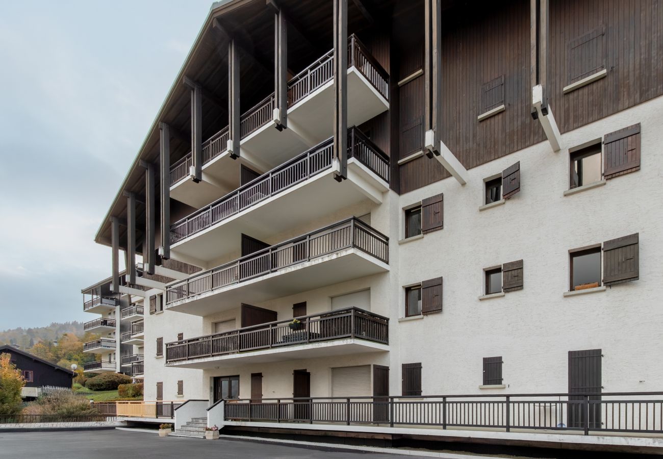 Studio à Saint-Gervais-les-Bains - Vue du Rosay - Balcon, vue montagne et confort