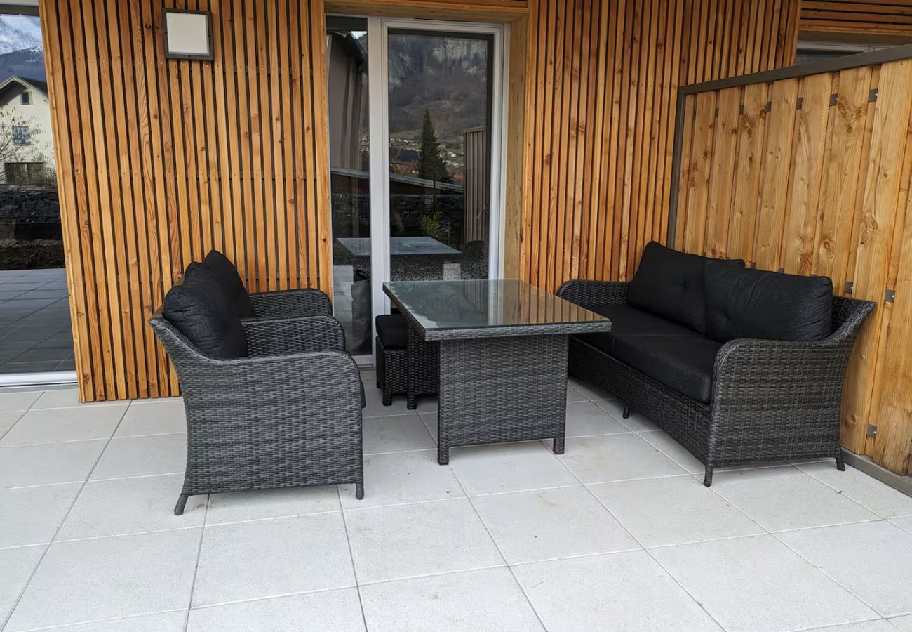Appartement à Sallanches - Le Doran - Terrasse & Vue Mont Blanc