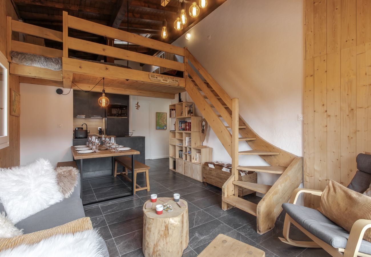 Appartement à Sallanches - Les Chaumes - T3 moderne piscine