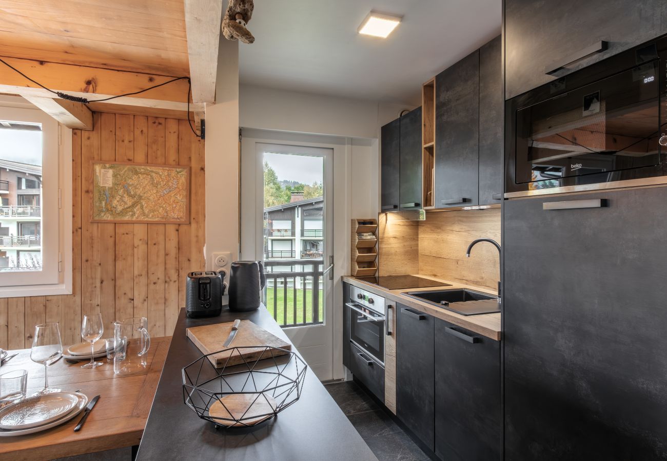 Appartement à Sallanches - Les Chaumes - T3 moderne piscine