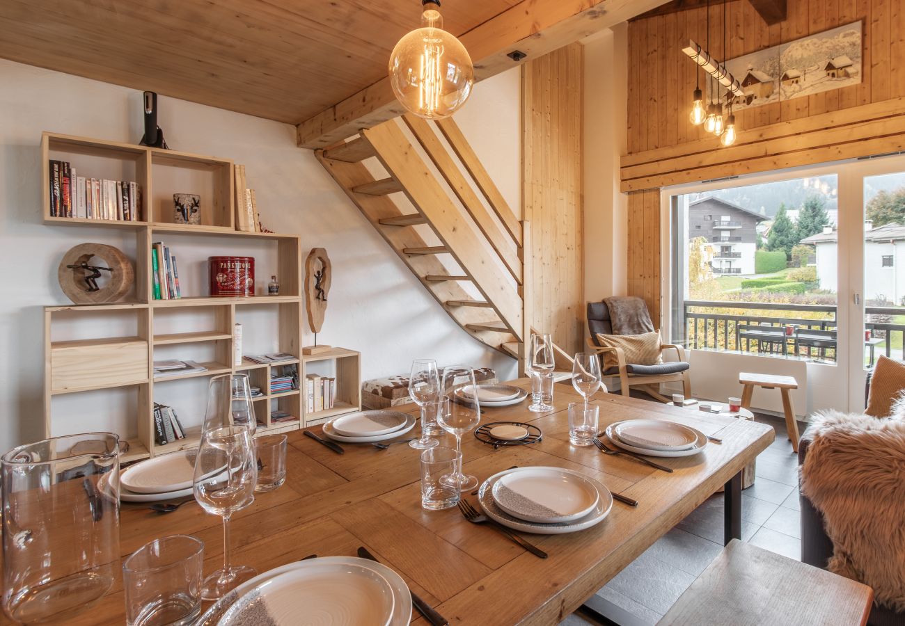 Appartement à Sallanches - Les Chaumes - T3 moderne piscine