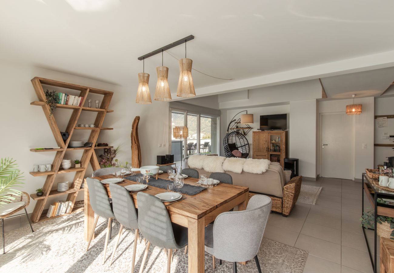 Appartement à Sallanches - Le Méribel - Terrasse 83m2 - Vue Mont-Blanc