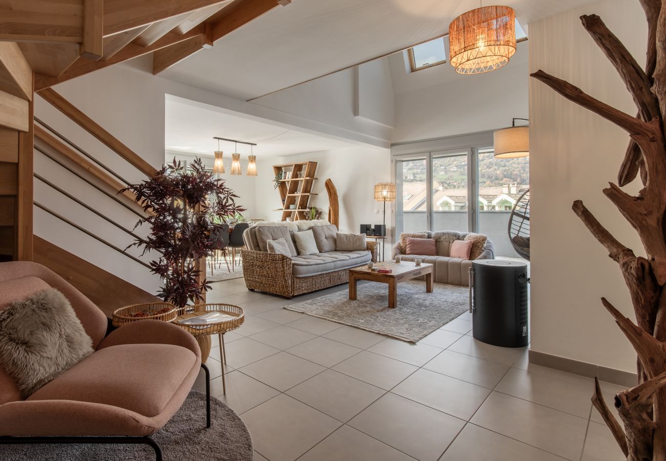 Appartement à Sallanches - Le Méribel - Terrasse 83m2 - Vue Mont-Blanc