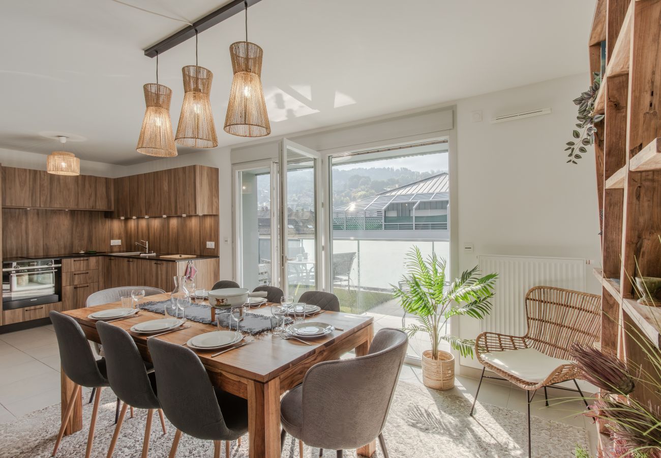 Appartement à Sallanches - Le Méribel - Terrasse 83m2 - Vue Mont-Blanc